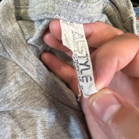 🌿4/$35🌿‎ UNIVERSITY OF TORONTO Grey Crew Neck Logo Tee (S) - Picture 6 of 7